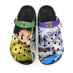 Killua Zoldyck x Gon Freecss Foam Classic Clogs Shoes