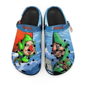 Tingle Foam Classic Clogs Shoes Custom Legend of Zelda Personalized