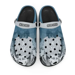 Silver Eagle Foam Classic Clogs Shoes Personalized