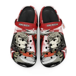 Persona Goro Akechi gamer Foam Classic Clogs Shoes