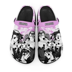 Byakuya Kuchiki Foam Classic Clogs Shoes Manga Style Personalized