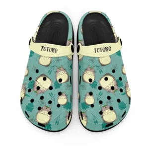 Totoro Foam Classic Clogs Shoes Pattern Style