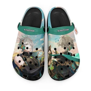 Alhaitham Genshin Impact Foam Classic Clogs Shoes Personalized
