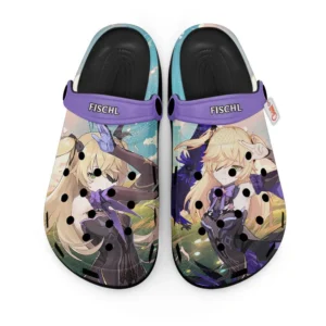 Fischl Genshin Impact Foam Classic Clogs Shoes Personalized