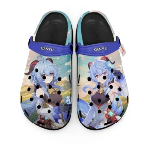 Ganyu Genshin Impact Foam Classic Clogs Shoes Personalized