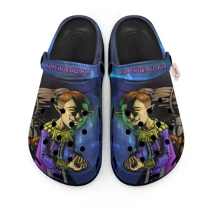 Happy Mask Salesman Foam Classic Clogs Shoes Custom Legend of Zelda Personalized