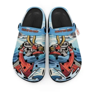 King of Red Lions Foam Classic Clogs Shoes Custom Legend of Zelda Personalized