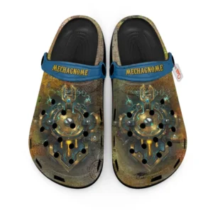 Mechagnome World Of Warcraft Foam Classic Clogs Shoes Personalized