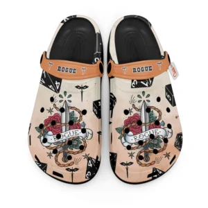 Rogue Dungeons And Dragons Foam Classic Clogs Shoes