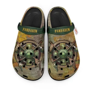 Pandaren World Of Warcraft Foam Classic Clogs Shoes Personalized