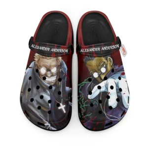 Alexander Anderson Horror Halloween Foam Classic Clogs Shoes
