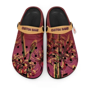 Spider Lily Japan Foam Classic Clogs Shoes Personalized