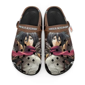 Mikasa Ackerman Foam Classic Clogs Shoes Personalized