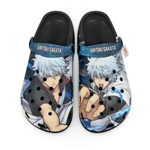 Gintoki Sakata Foam Classic Clogs Shoes Personalized