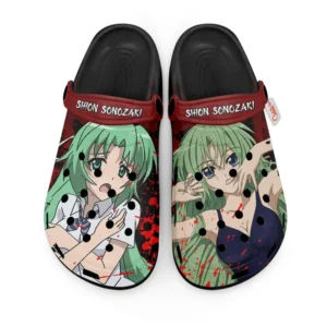 Shion Sonozaki Horror Halloween Foam Classic Clogs Shoes