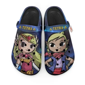 Tetra Foam Classic Clogs Shoes Custom Legend of Zelda Personalized