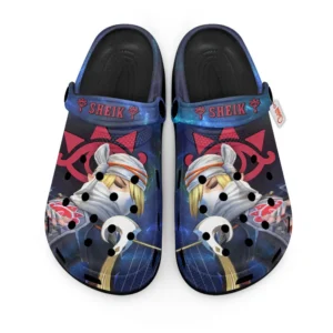 Sheik Foam Classic Clogs Shoes Custom Legend of Zelda Personalized