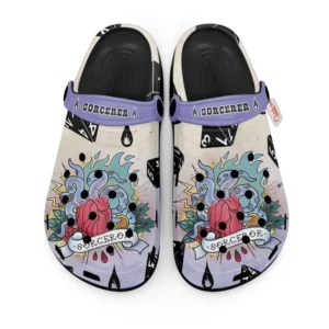 Sorcerer Dungeons And Dragons Foam Classic Clogs Shoes