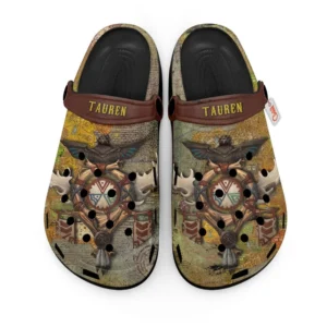 Tauren World Of Warcraft Foam Classic Clogs Shoes Personalized