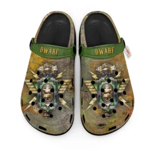Dwarf World Of Warcraft Foam Classic Clogs Shoes Personalized