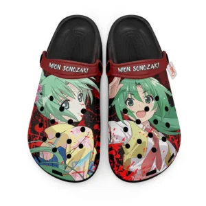 Mion Sonozaki Horror Halloween Foam Classic Clogs Shoes