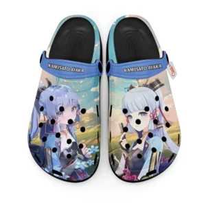 Kamisato Ayaka Genshin Impact Foam Classic Clogs Shoes Personalized