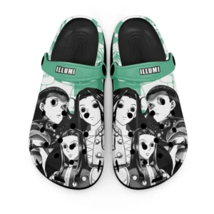 Illumi Zoldyck Foam Classic Clogs Shoes Manga Style Personalized