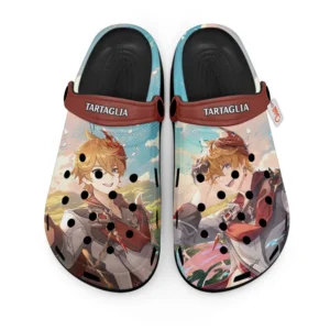 Tartaglia Genshin Impact Foam Classic Clogs Shoes Personalized