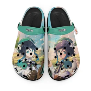 Venti Genshin Impact Foam Classic Clogs Shoes Personalized