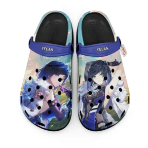 Yelan Genshin Impact Foam Classic Clogs Shoes Personalized