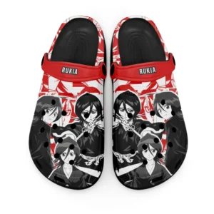 Rukia Kuchiki Foam Classic Clogs Shoes Manga Style Personalized