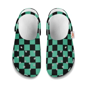 Tanjiro Foam Classic Clogs Shoes Custom Cosplay Style