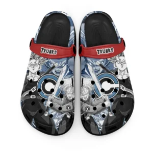 Future Trunks Ultra SSJ Foam Classic Clogs Shoes Manga Style Personalized