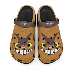 Catbus Foam Classic Clogs Shoes Personalized