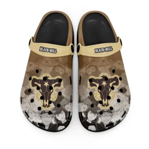 Black Bull Foam Classic Clogs Shoes Personalized