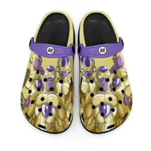 Golden Frieza Foam Classic Clogs Shoes Pattern Style