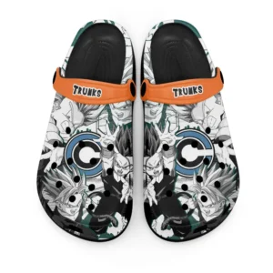 Trunks Kid SSJ Foam Classic Clogs Shoes Manga Style Personalized