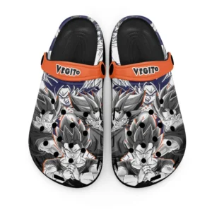 Vegito Foam Classic Clogs Shoes Manga Style Personalized