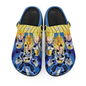 Vegeta Super Saiyan Foam Classic Clogs Shoes Pattern Style