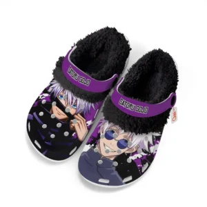 Satoru Gojo Fleece Lined Clogs Personalized