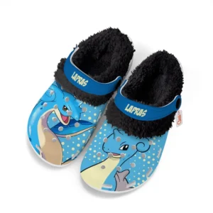 Lapras Fleece Lined Clogs Personalized