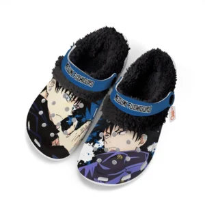 Megumi Fushiguro Fleece Lined Clogs Personalized