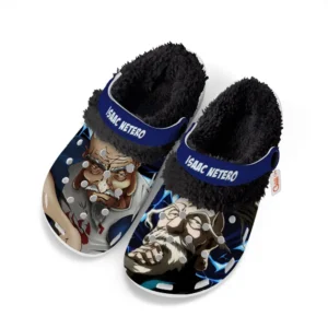 Isaac Netero Fleece Lined Clogs Personalized
