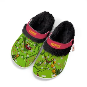 Sceptile Fleece Lined Clogs Personalized