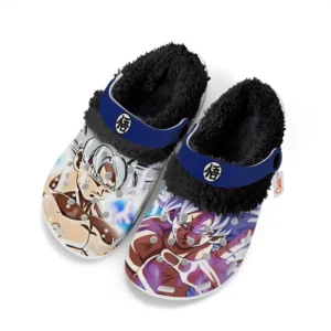Goku Ultra Instinct Fleece Lined Clogs