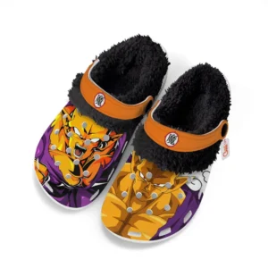 Orange Piccolo Fleece Lined Clogs