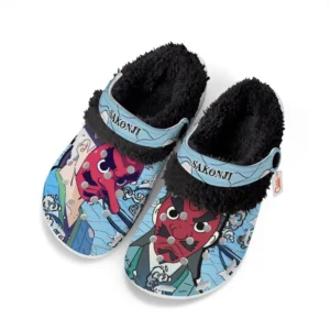 Sakonji Urokodaki Fleece Lined Clogs Personalized