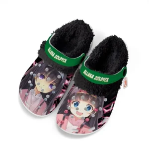 Alluka Zoldyck Fleece Lined Clogs Personalized