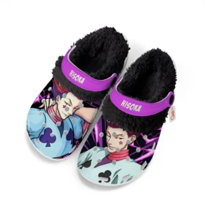 Hisoka Fleece Lined Clogs Personalized