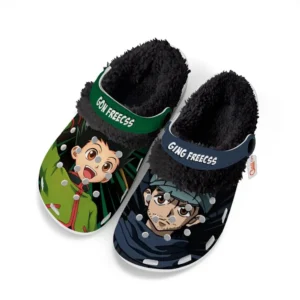 Gon x Ging Freecss Fleece Lined Clogs Personalized